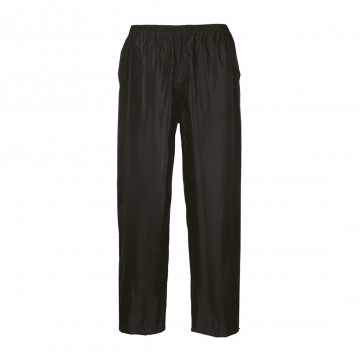 Pantaloni de lucru, de ploaie clasici S441, impermeabili, tiv reglabil cu stifturi, protectie UV, 100% poliester cu strat superior PVC