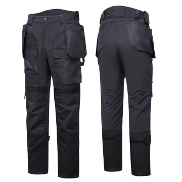 Pantaloni de lucru DX423 DX4 Floor Layers, stretch 4 directii, ranforsati, 11 buzunare