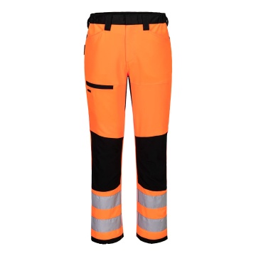 Pantaloni de lucru Hi-Vis Lightweight Contrast CD857 WX2, stretch, usori - Img 3