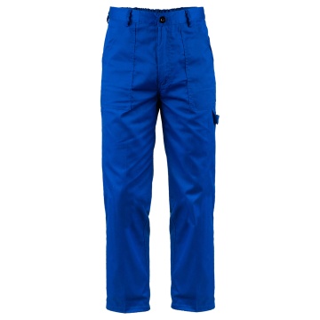 Pantaloni de lucru in talie Pluton, de barbati, 35% bumbac, 65% poliester, 195 g/m², usori, cu buzunare laterale si la spate, de vara
