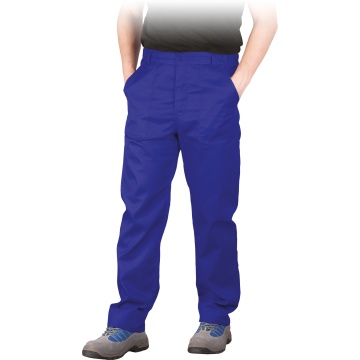 Pantaloni de lucru in talie Yes, 262 g/m², de barbati, cu buzunare laterale, inchidere cu nasturi, material durabil, toamna/vara