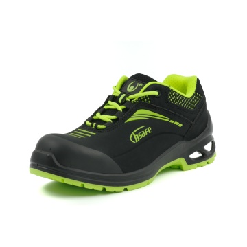Pantofi de protectie ELAN Yellow S3S SR FO, microfibra, amortizare E-TPU, bombeu fibra de sticla, cu lamela Kevlar, negru/galben - Img 2