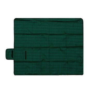 Patura pentru picnic MAT, pliabila, cu strat inferior din polietilena, maner pentru transport - Img 1