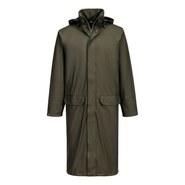 Pelerina de ploaie S658 Flexatex Chem Long Coat, impermeabila, respirabila, protectie chimica - Img 3