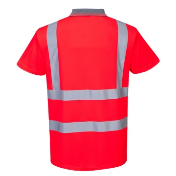 S477 - Tricou Polo Hi-Vis cu maneci Scurte - Img 3