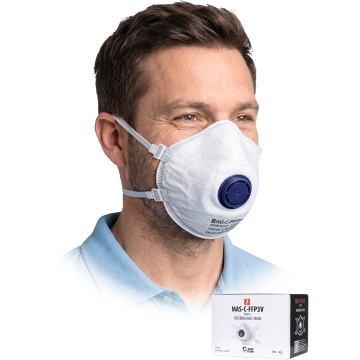 Semimasca de protectie cu supapa MAS-C-FFP3V, 10/set