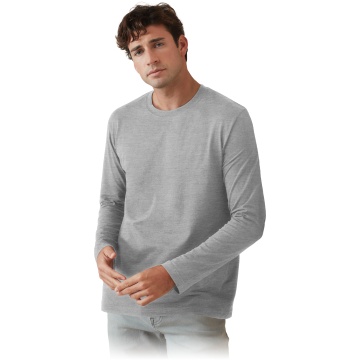 Tricou cu maneca lunga pentru barbati Stedman Basics - Img 5