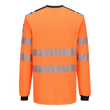 Tricou de lucru Hi-Vis cu maneca lunga FR736 PW3 Modaflame Knit, ignifug, antistatic, protectie ARC - Img 4