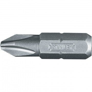 Varf de insurubare Stanley 1-68-950 PH3, 25 mm, prindere hexagonala 1/4", set 25 bucati