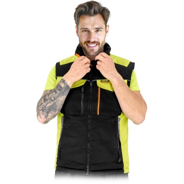 トップス theredthread S flip fur vest brbk Leber&Hollman - protectstore.ro