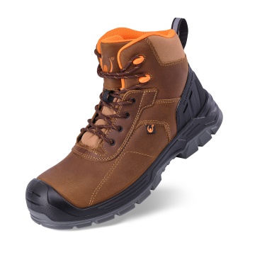 Bocanci de protectie Enduro Comfort, bombeu compozit, piele Crazy Horse, talpa PU/E-TPU, all-season