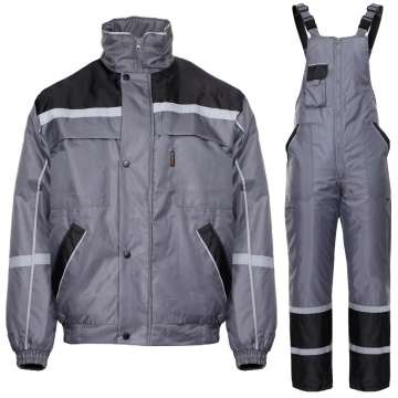 Costum de lucru impermeabil pentru iarnă Collins, gri