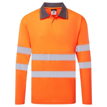 ES277 - Tricou polo Hi-Vis cu maneca lunga ES1 Essential