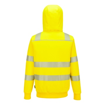 Hanorac de iarna Hi-Vis cu fermoar PW321 PW3, captusit, reflectorizant - Img 3
