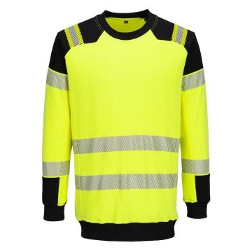 Hanorac de lucru Hi-Vis FR707 PW3 Modaflame Knit, ignifug, antistatic, protectie ARC