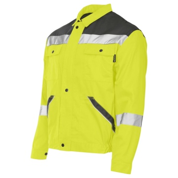 Jacheta de lucru reflectorizanta Collins Summer HV, pentru barbati, din poliester si bumbac, pentru constructii si drumuri - Img 6