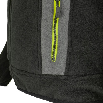 Jacheta fleece Hollman Hi-Vis, negru/gri - Img 4