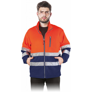 Jacheta fleece Polstrip, HiVis - Img 9
