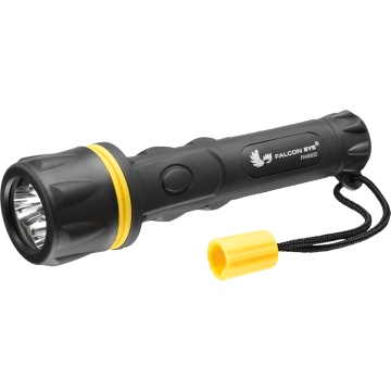 Lanterna de mana Falcon LED FHH21 din cauciuc, curea pentru incheietura, autonomie pana la 15 ore