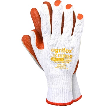 Manusi de lucru acoperite cu latex OX-ORANGINA