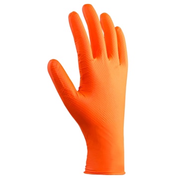 Manusi de unica folosinta din nitril PPS Diamond Grip nepudrate, 100/set - Img 2