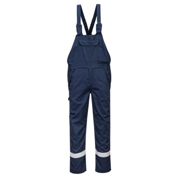 Pantaloni cu pieptar FR418 Bizflame Work+, ignifugi, antistatici, protectie chimica, protectie ARC - Img 5