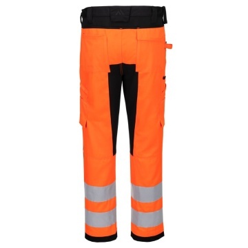 Pantaloni de lucru Hi-Vis Eco Stretch CD848 WX2, cu buzunare multiple - Img 4