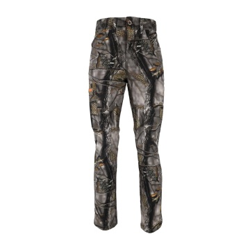 Pantaloni de lucru in talie Corner Summer, de barbati, din bumbac, croiala regular, rezistenti la rupere, de vara, camuflaj verde - Img 2