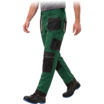 Pantaloni de lucru in talie Formen, buzunare multiple, suport genunchiere, elemente reflectorizante - Img 9