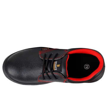 Pantofi protectie Toledo BS Low S1, din piele, bombeu metalic, brant antistatic si detasabil, de vara, negri - Img 6