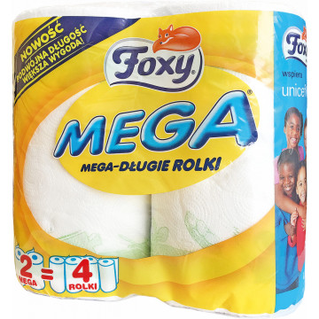 Prosoape de hartie FOXY-RECMEGA WZ, 2 role