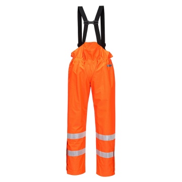 S780 - Pantaloni HI VIS Bizflame Rain Hi Vis Captusiti Ignifugi Antistatici - Img 3