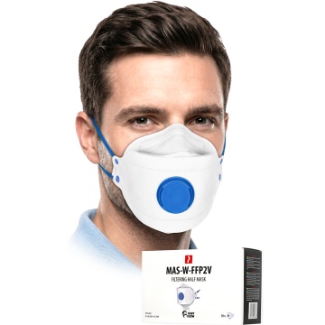 Semimasca de protectie cu supapa MAS-W-FFP2V, 10/set