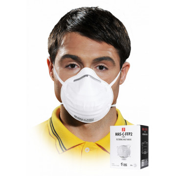 Semimasca de protectie fara supapa MAS-C-FFP2, 20/set