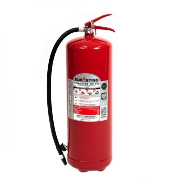 Stingator portativ P12 cu pulbere ABC, 12 kg, presurizat permanent