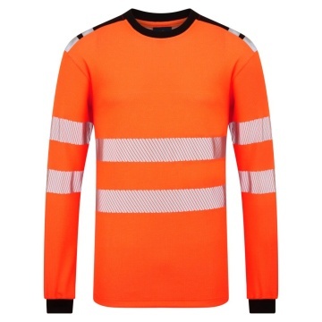 Tricou de lucru Hi-Vis cu maneca lunga FR736 PW3 Modaflame Knit, ignifug, antistatic, protectie ARC