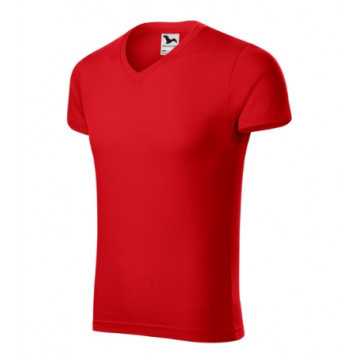 Tricou pentru bărbaţi MALFINI Slim Fit V-neck - Img 6