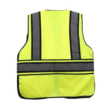 Vesta reflectorizanta FLEX, ajustabila, cu fermoar si suporturi pentru lanterna - Img 3