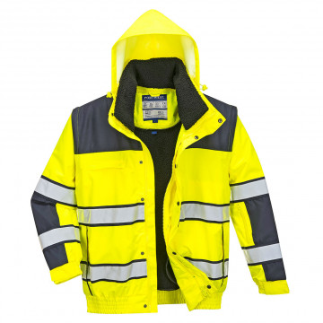 C466 - Jacheta Bomber Hi-Vis Classic - Img 3