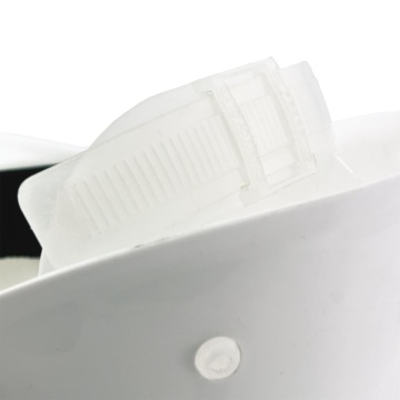 Casca de protectie BUMP-HDPE, alba - Img 2