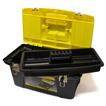 Cutie pentru scule Stanley Jumbo 1-92-908, 22", cu tava si organizatoare detasabile - Img 2