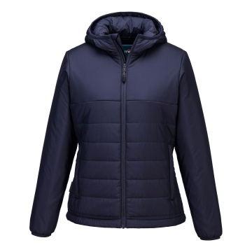 Jacheta de iarna pentru femei S613 Professional, izolata, hidrofuga, cu gluga, 3 buzunare