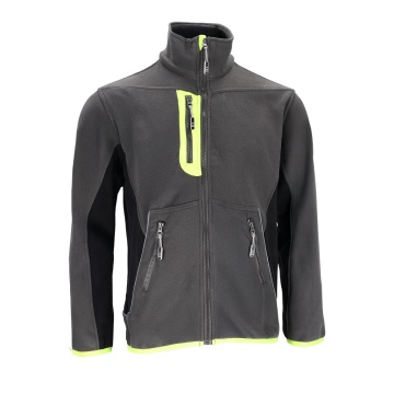 Jacheta de lucru FORMEN, fleece calduros, 3 buzunare cu fermoar, guler inalt si elemente reflectorizante - Img 12
