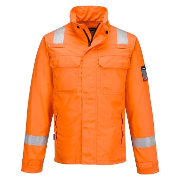 Jacheta de lucru FR609 Bizflame Work+, ignifuga, antistatica, protectie chimica, protectie ARC