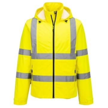 Jacheta de lucru Hi-Vis S164 usoara, impermeabila, respirabila, pliabila
