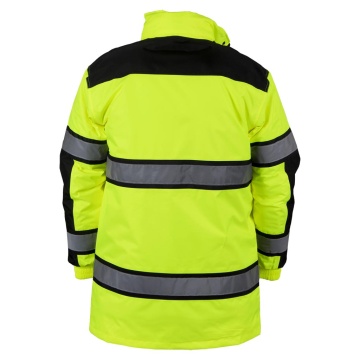 Jacheta de lucru MILLING lunga pentru barbati, Hi-ViS, impermeabila, termoizolanta - Img 3