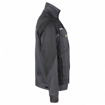 Jacheta de lucru Prisma Spandex, gri/negru - Img 4