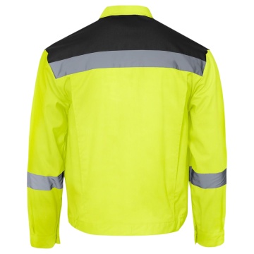 Jacheta de lucru reflectorizanta Collins Summer HV, pentru barbati, din poliester si bumbac, pentru constructii si drumuri - Img 3