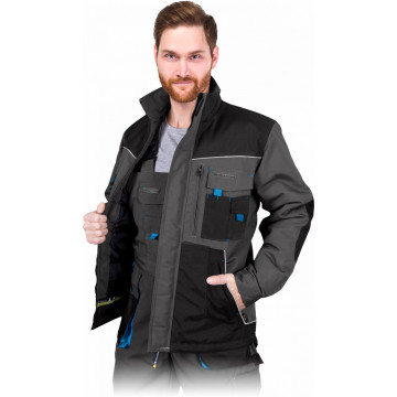 Jacheta de lucru vatuita FORMEN WINTER, buzunare multiple, insertii Cordura si elemente reflectorizante
