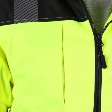Jacheta de lucru VOLTER Hi-Vis pentru barbati, termoizolanta, reflectorizanta, gluga detasabila - Img 2